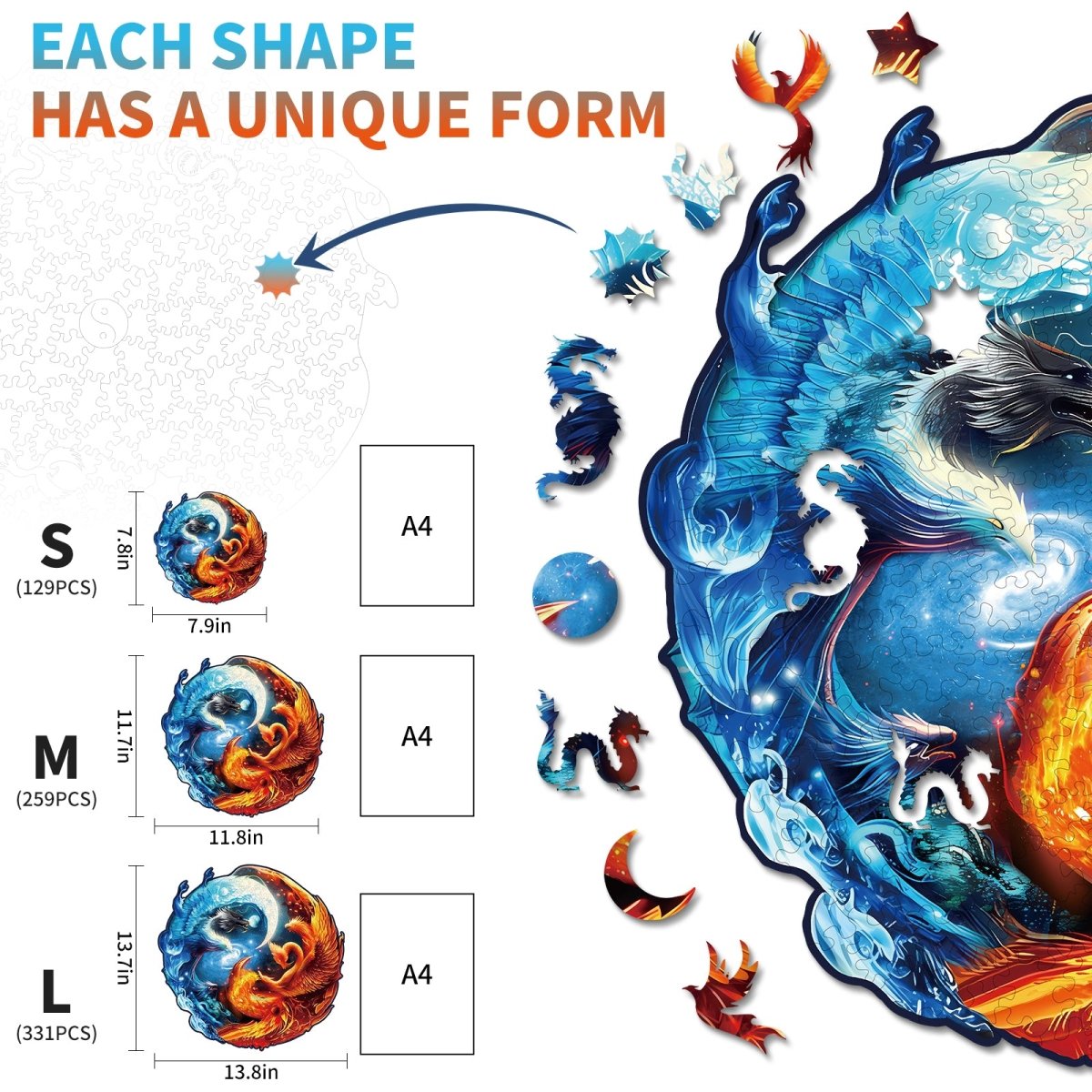 kaayee-yinyang-drache-ph-nix-holzpuzzle-small-rund image 5