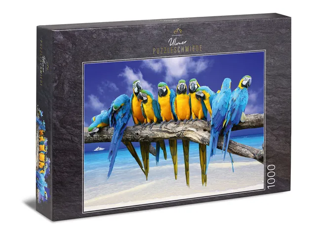 ulmer-puzzleschmiede-excursion-to-the-sea-1000-teile-puzzle-strand image 1
