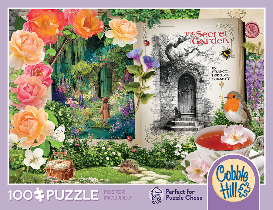 cobble-hill-100-piece-secret-garden-100-teile-puzzle-garten image 4