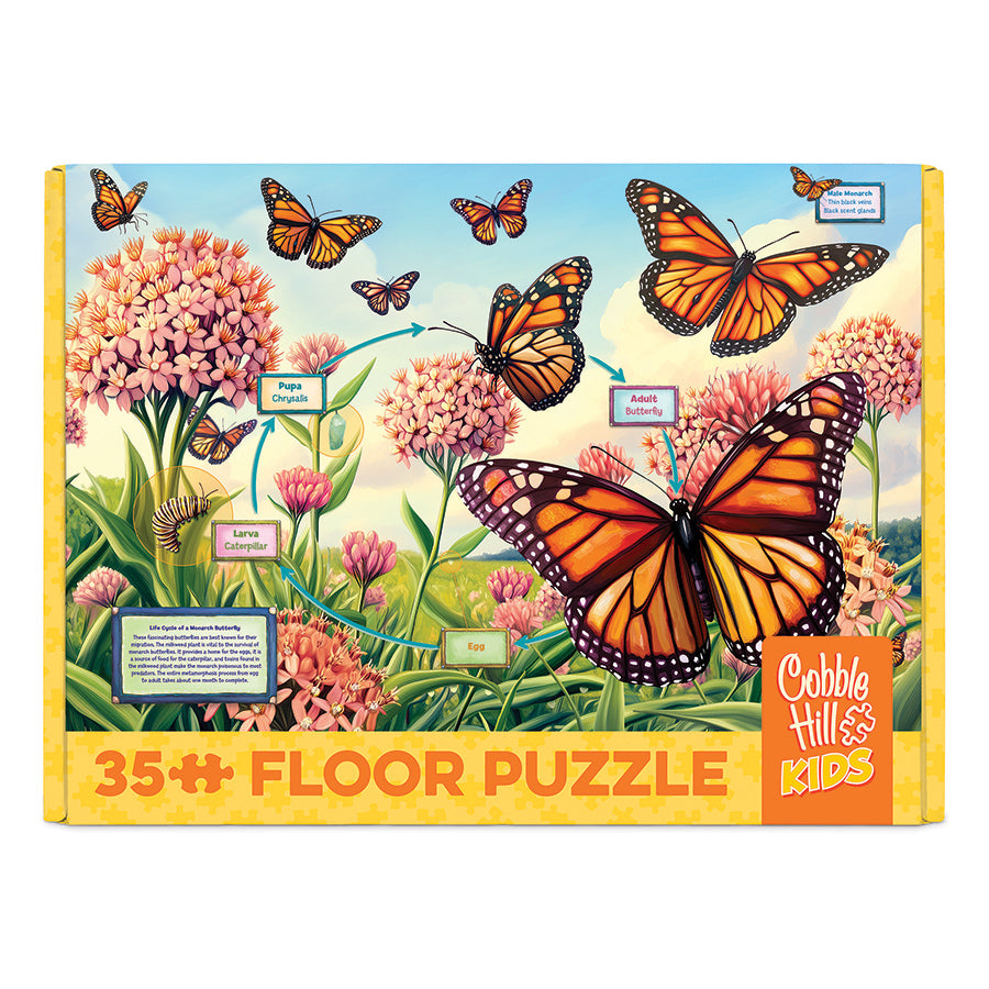 cobble-hill-floor-puzzles-life-cycle-monarch-puzzle-35-teile image 7