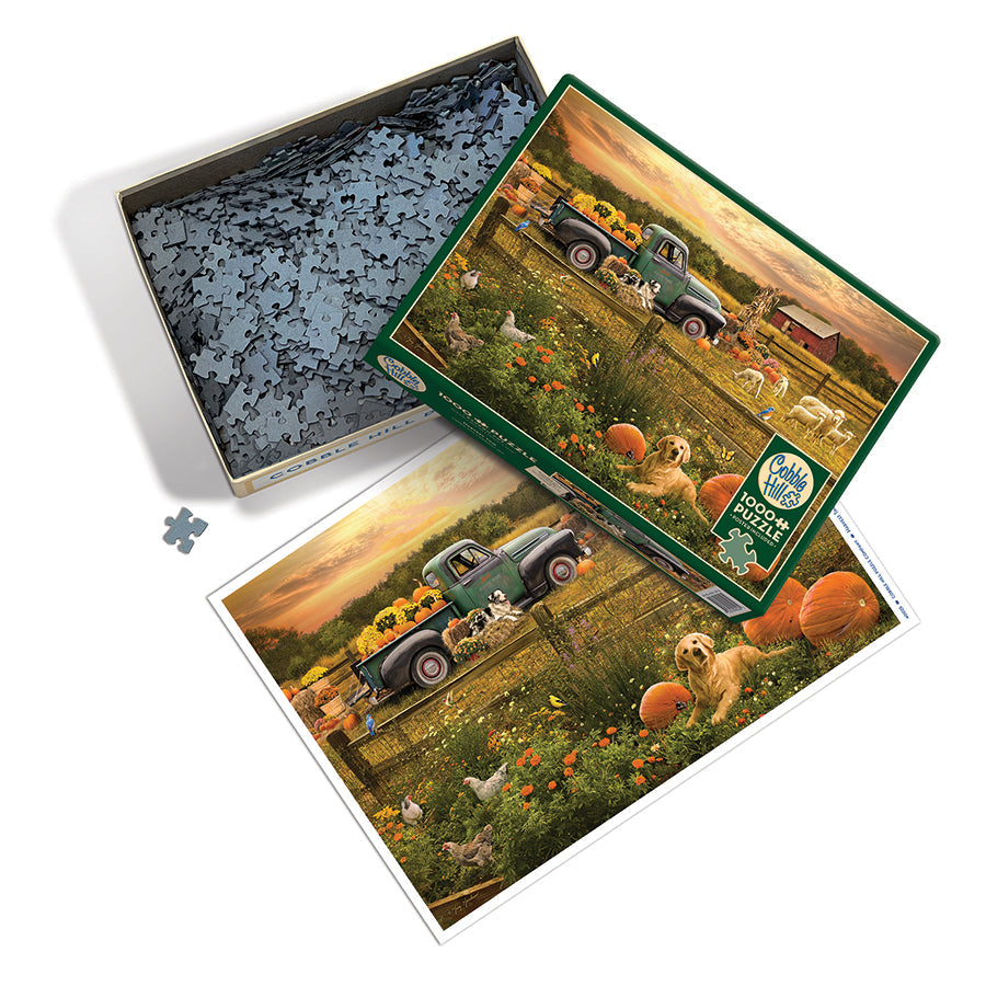 cobble-hill-1000-piece-harvest-time-puzzle-1000-teile-bauernhof image 3
