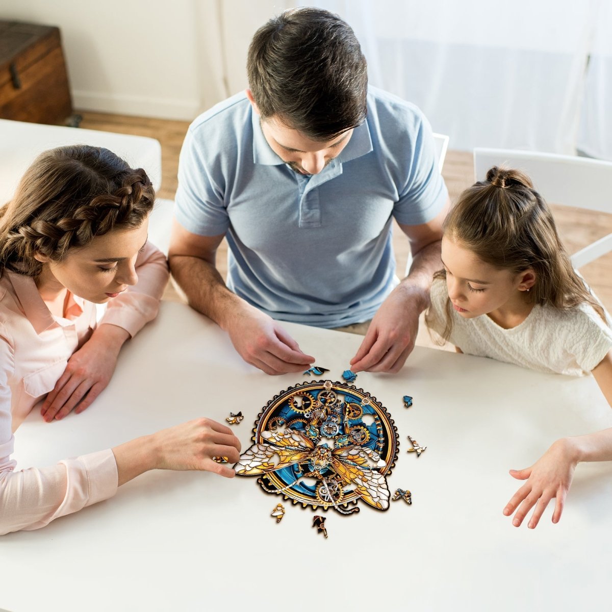 kaayee-wooden-puzzle-retro-mechanical-butterfly-holzpuzzle-m-steampunk image 6