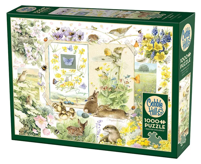 cobble-hill-nature-journal-spring-1000-teile-puzzle-fr-hling image 1