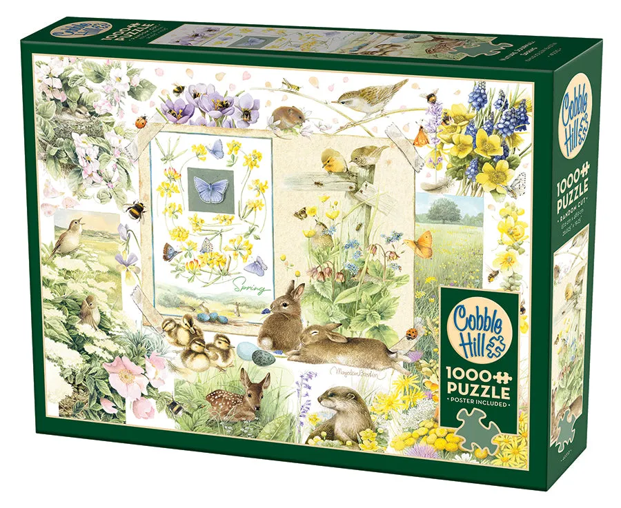 cobble-hill-nature-journal-spring-1000-teile-puzzle-fr-hling image 1