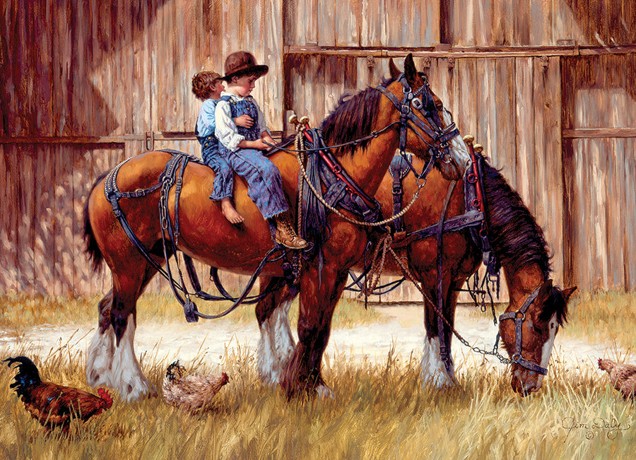 cobble-hill-1000-piece-back-to-the-barn-puzzle-1000-teile-bauernhof image 2