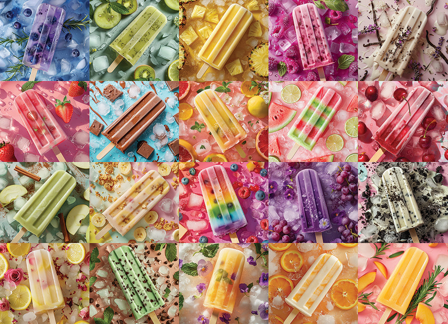 cobble-hill-500-teile-ice-lollies-puzzle-buntes-eis-collage image 2