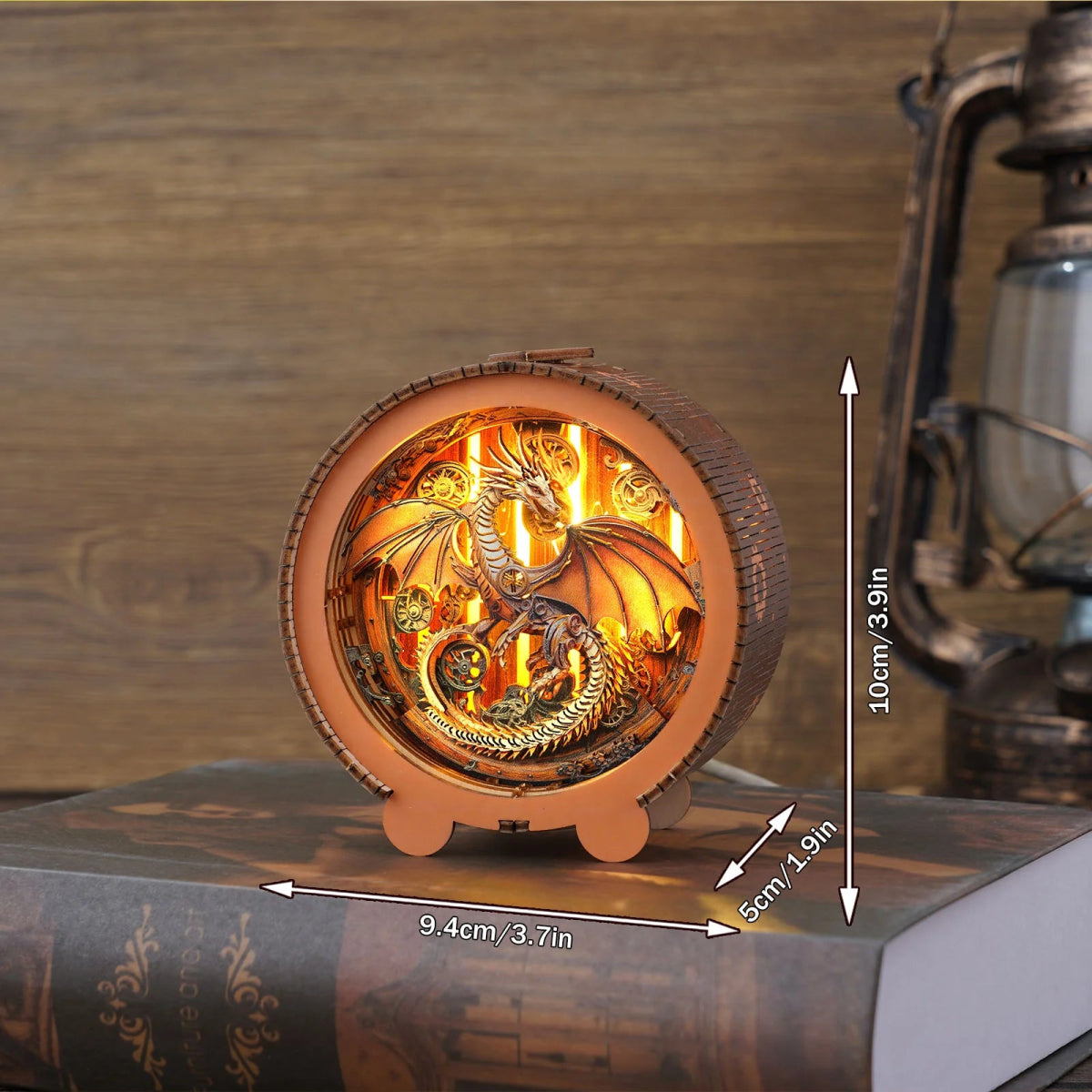 kaayee-night-light-mechanical-dragon-holzbausatz-nachtlicht image 3