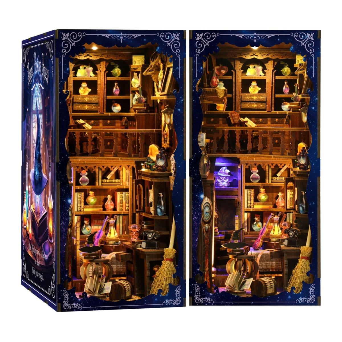 kaayee-book-nook-kit-magic-potion-booknook-zauber-led-deko image 1