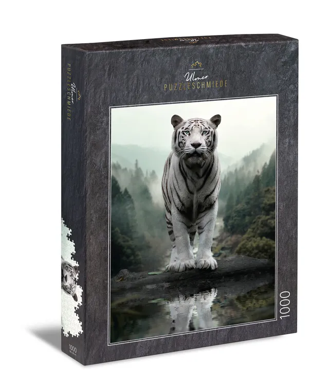 ulmer-puzzleschmiede-geist-der-wildnis-puzzle-1000-teile-tiger image 1