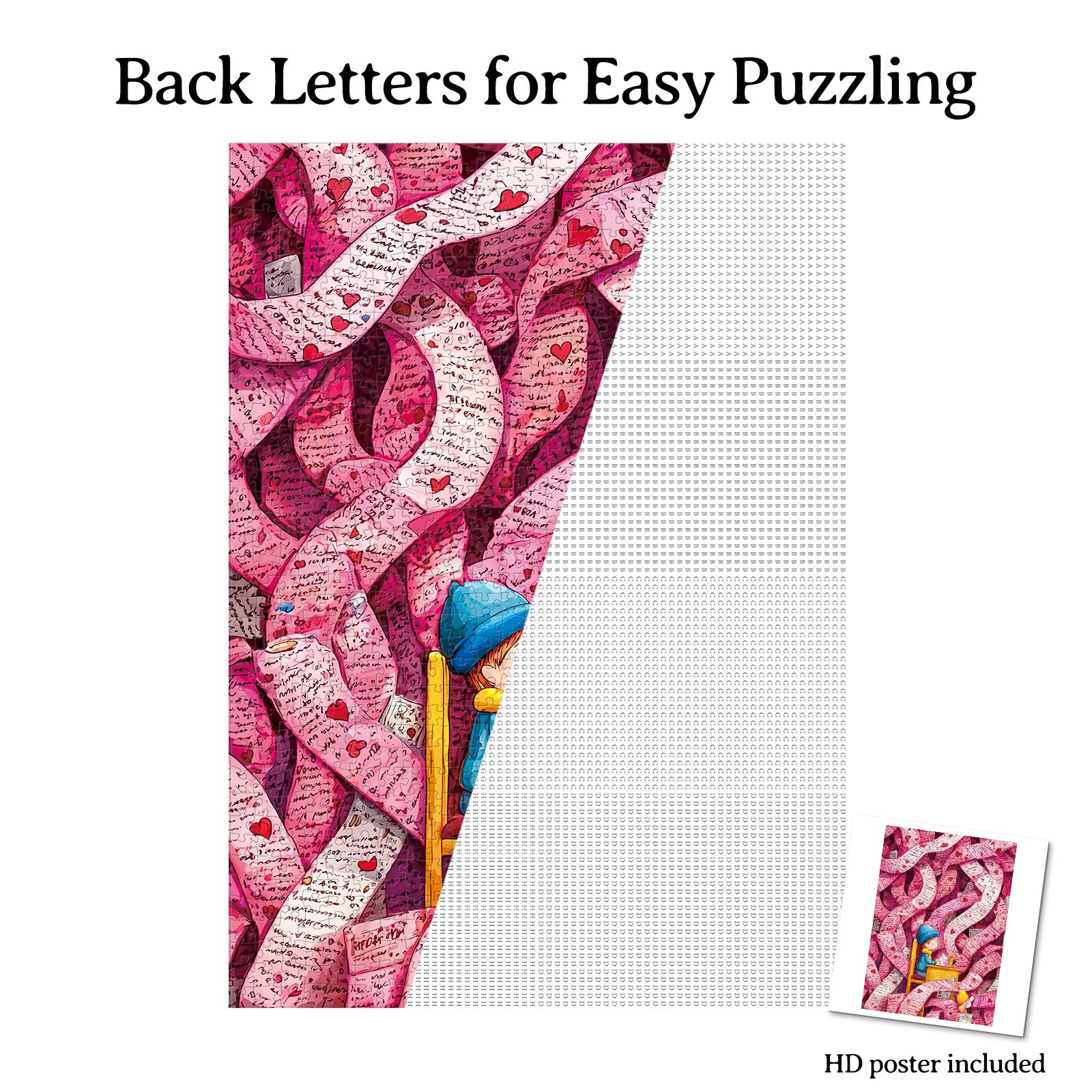 kaayee-the-pink-maze-puzzle-1000-teile-eco-white-board-rosa image 8