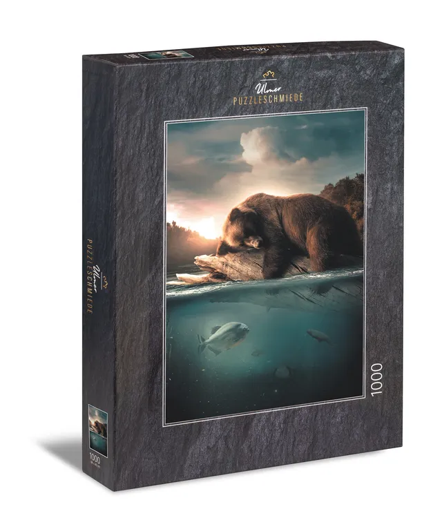 ulmer-puzzleschmiede-silent-river-puzzle-1000-teile-b-r-alaska image 1