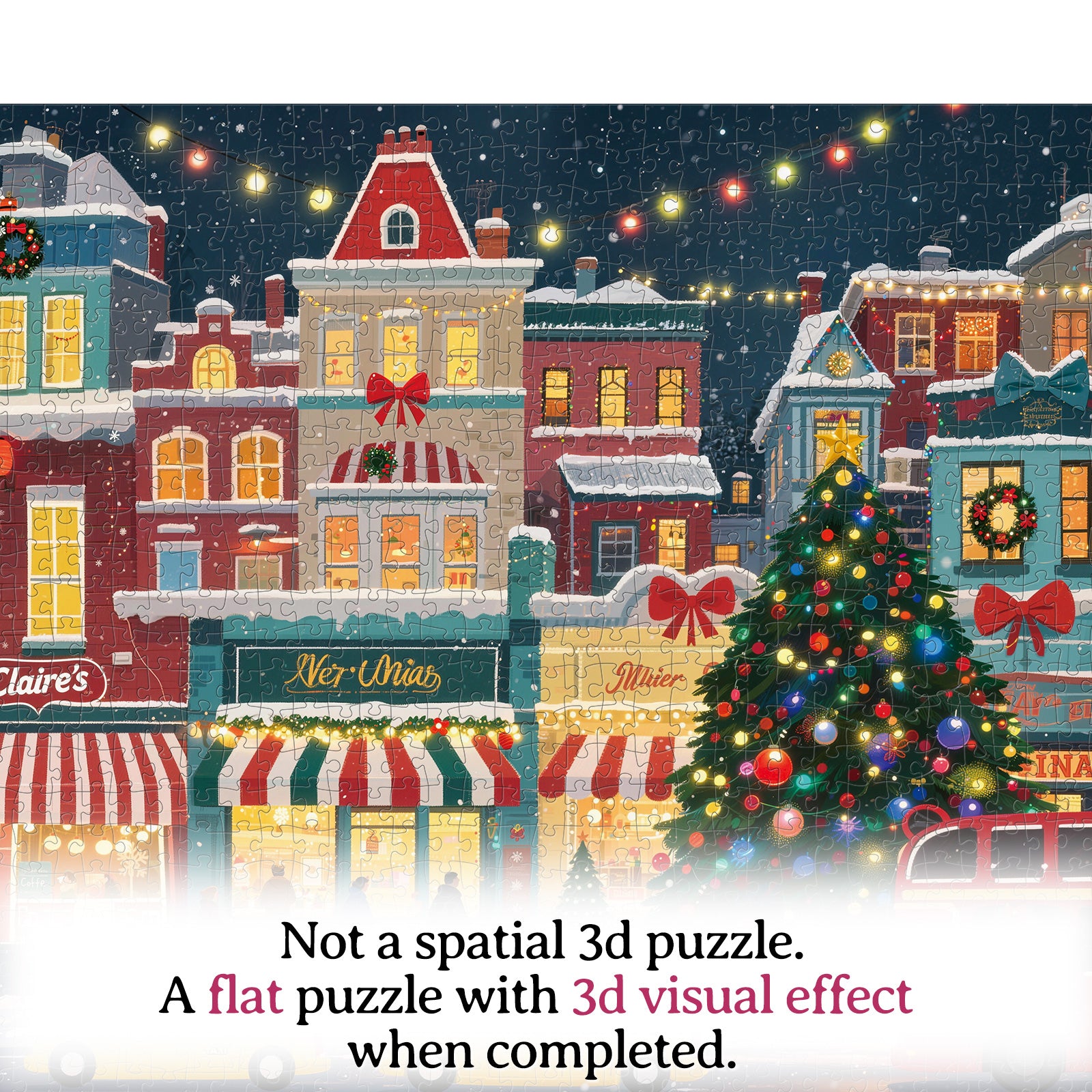 kaayee-christmas-town-street-1000-teile-kartonpuzzle-standard-edition image 8