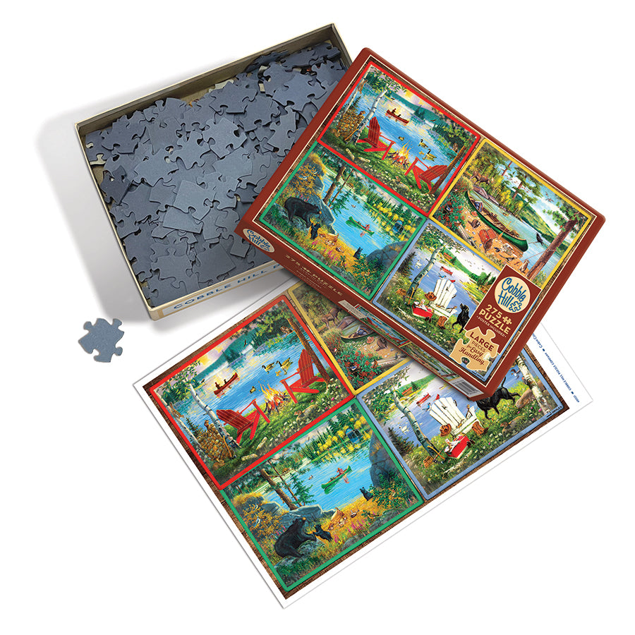 cobble-hill-easy-handling-275-cabin-country-puzzle-275-teile-see image 3