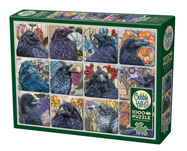 cobble-hill-1000-teile-a-constable-of-ravens-puzzle-raben image 1