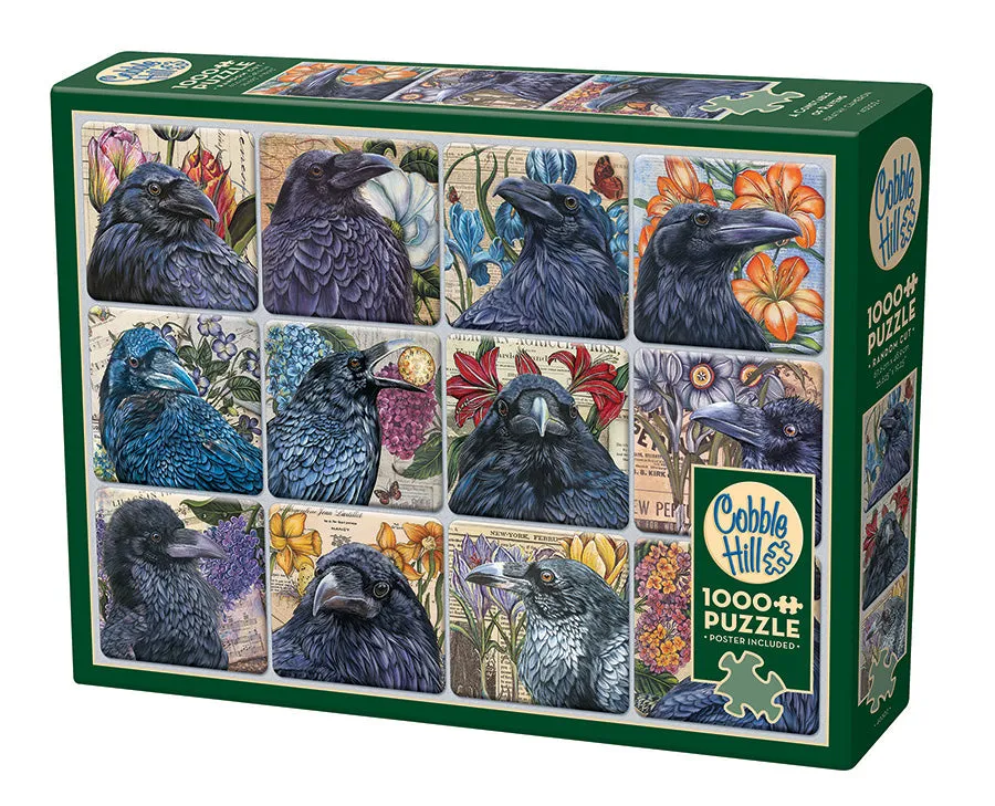 cobble-hill-1000-teile-a-constable-of-ravens-puzzle-raben image 1