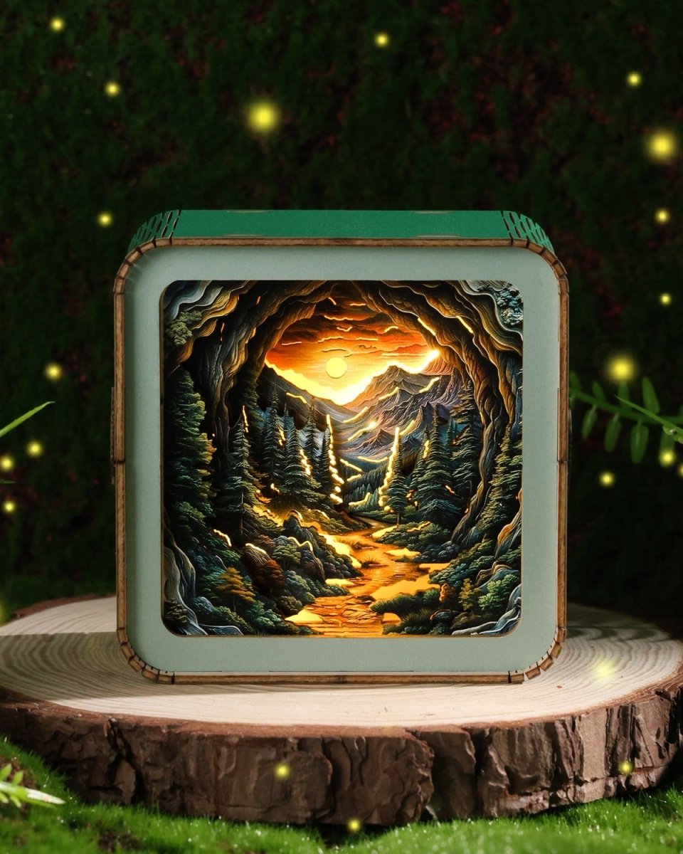 kaayee-night-light-morning-forest-3d-holz-nachtlicht-led image 3