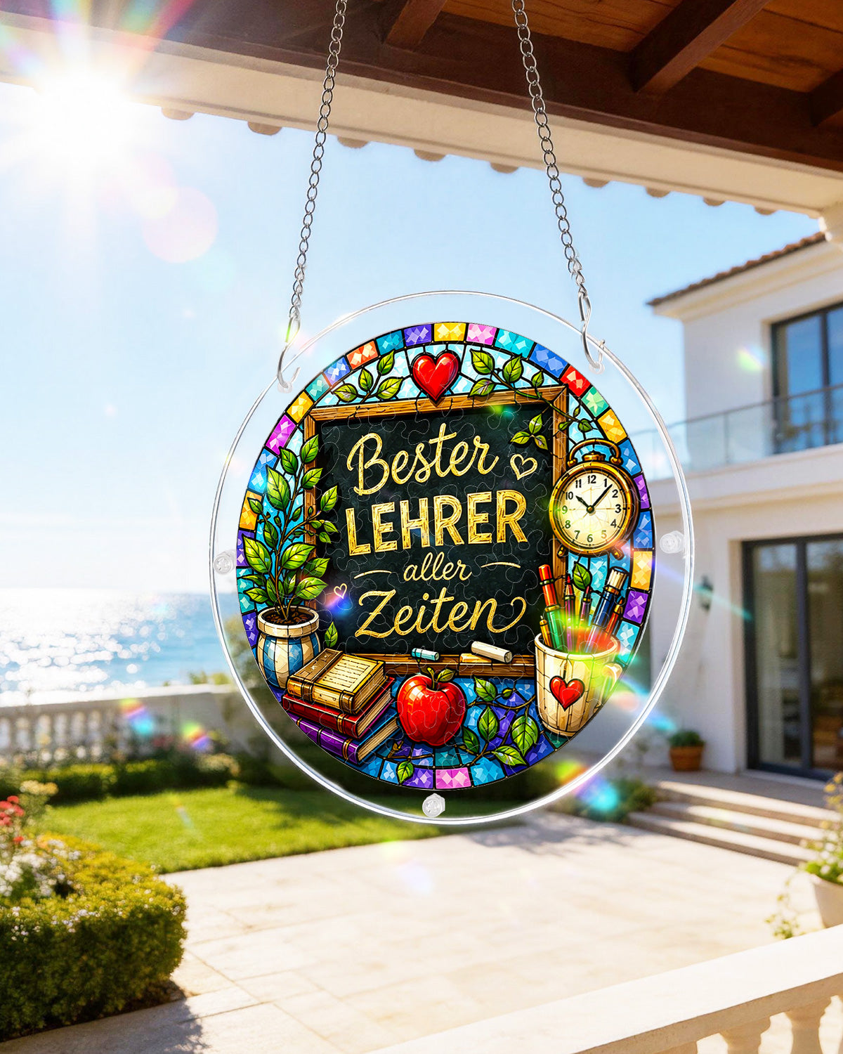 kaayee-suncatcher-puzzle-lehrer-small-acryl-fensterbild image 8