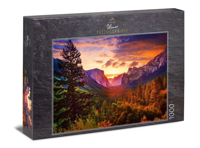 ulmer-puzzleschmiede-puzzle-1000-teile-good-morning-yosemite-usa image 1