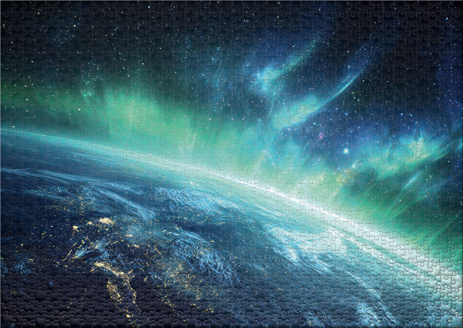 ulmer-puzzleschmiede-blue-horizon-puzzle-1000-teile-weltall image 2