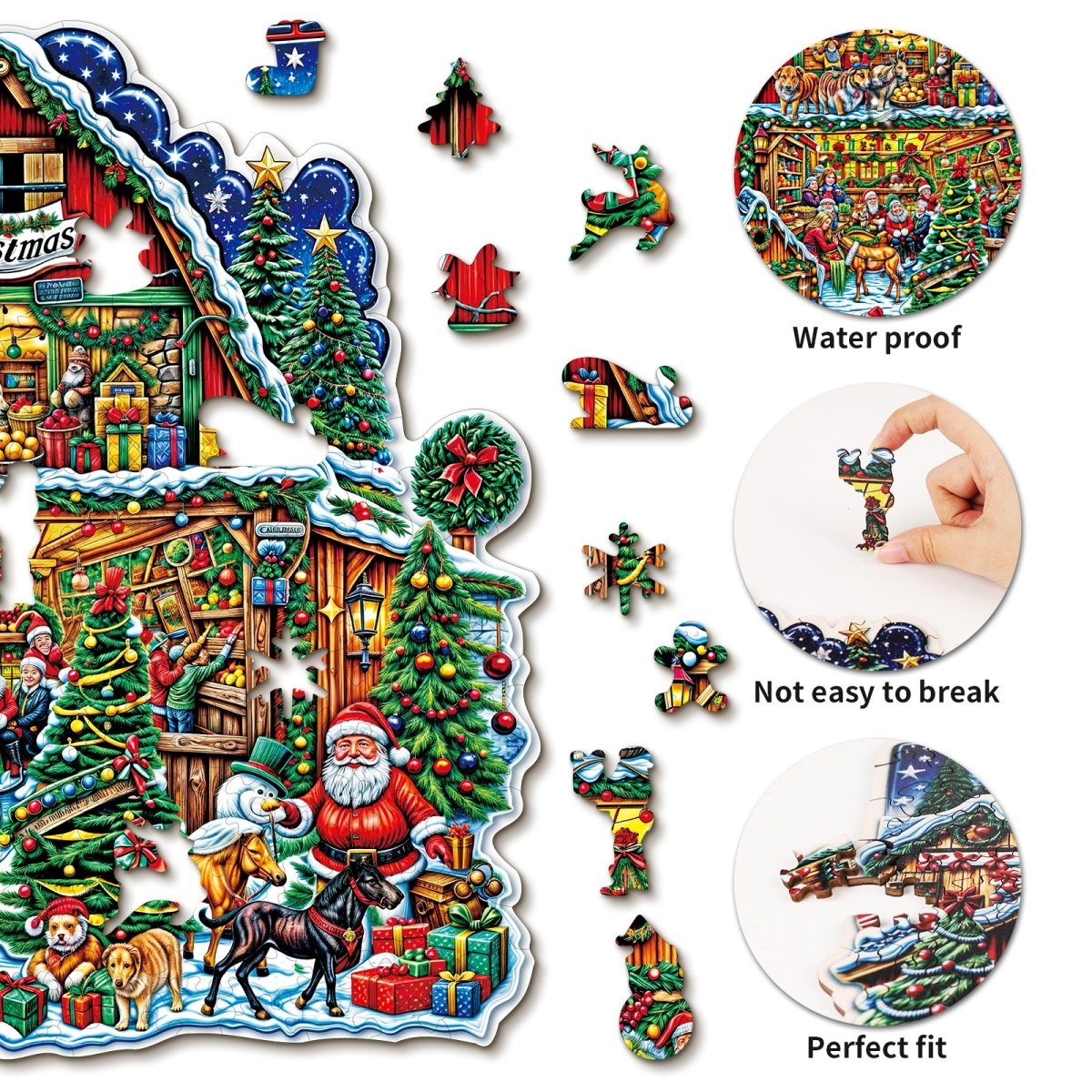 kaayee-wooden-puzzle-christmas-grocery-store-holzpuzzle-medium image 2