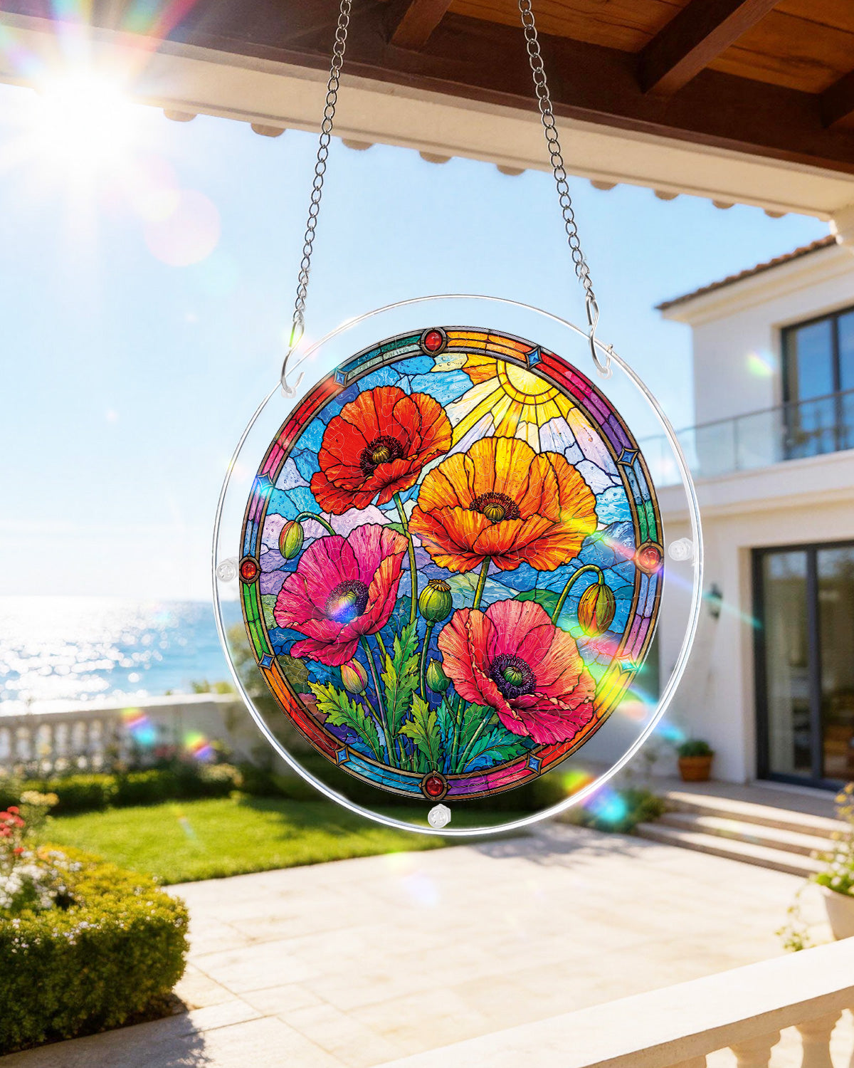 kaayee-suncatcher-puzzle-blumen-fensterbild-medium-20-8-cm image 8