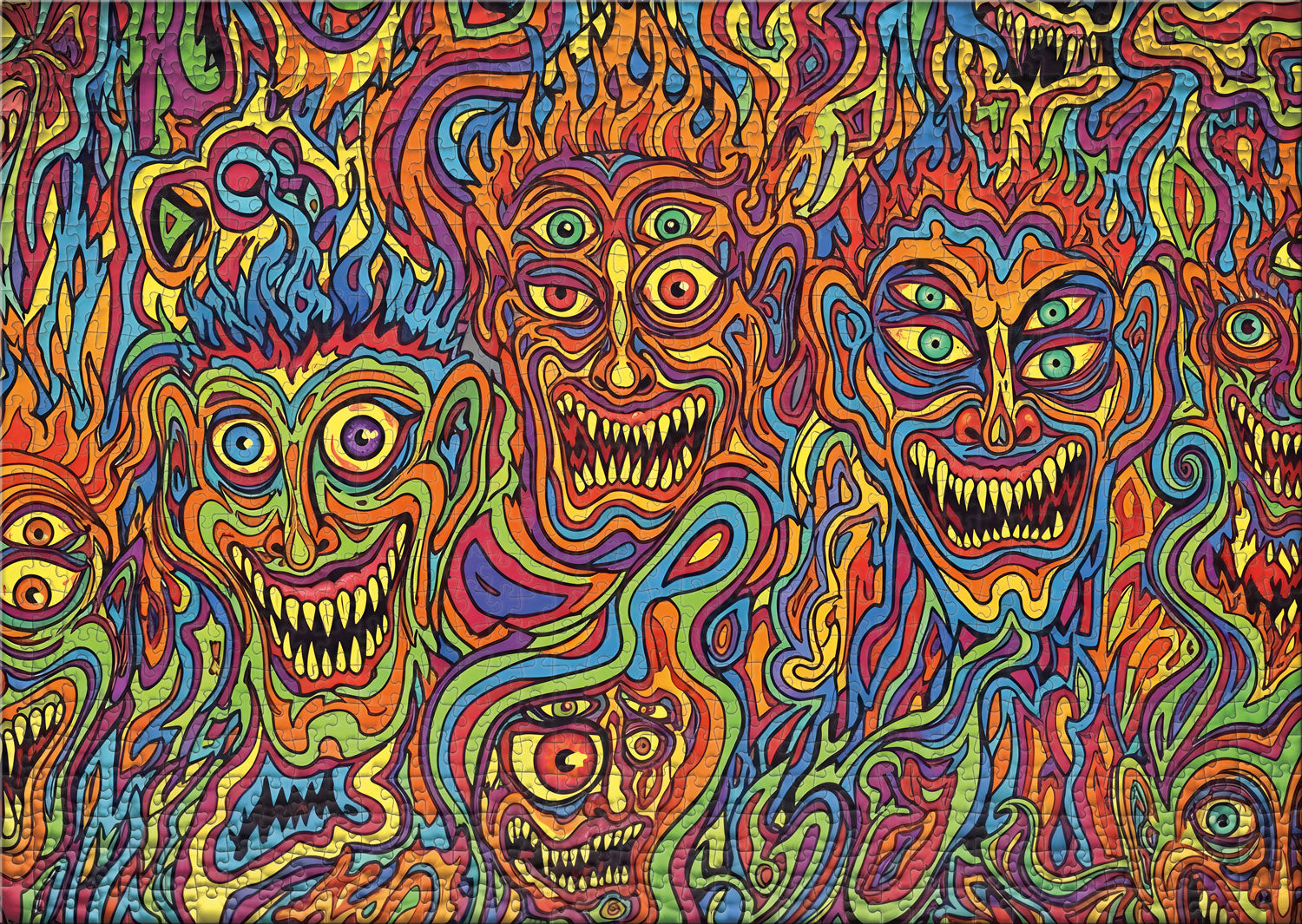 ulmer-puzzleschmiede-inferno-puzzle-1000-teile-wimmelbild image 2