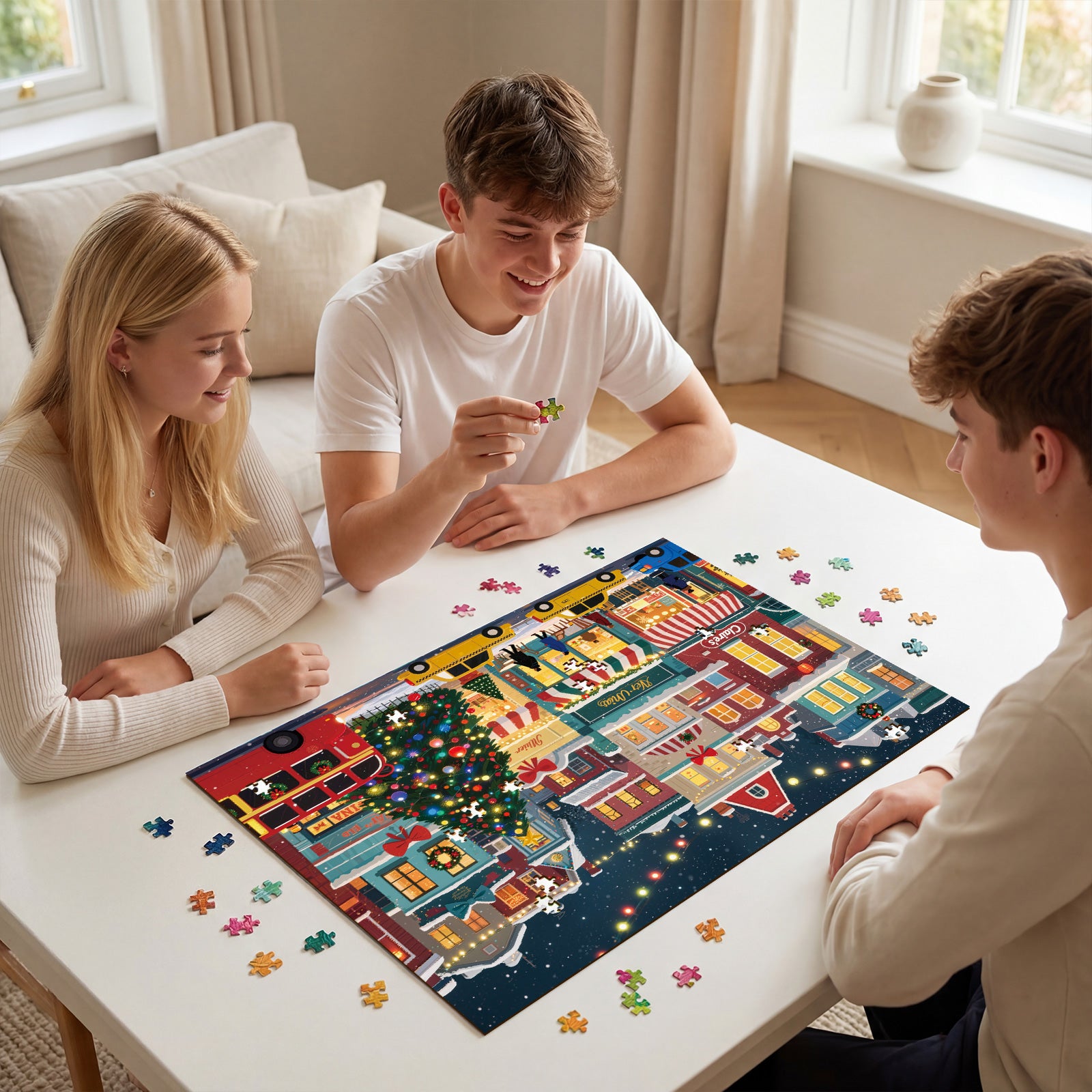 kaayee-christmas-town-street-1000-teile-kartonpuzzle-standard-edition image 4