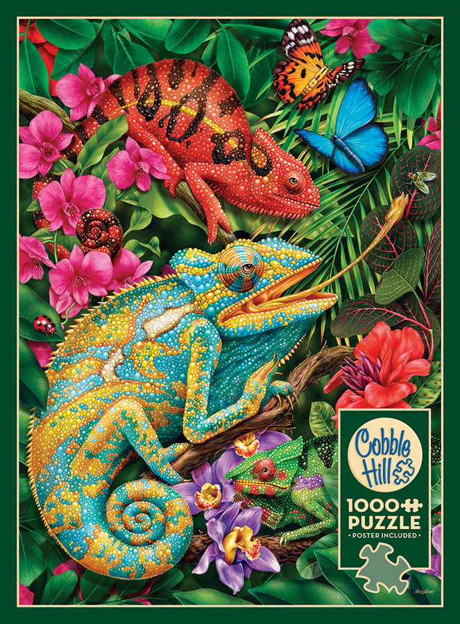 cobble-hill-karma-chameleon-1000-teile-puzzle-cham-leon image 3