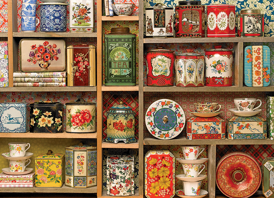 cobble-hill-1000-piece-vintage-tins-puzzle-1000-teile-retro image 2