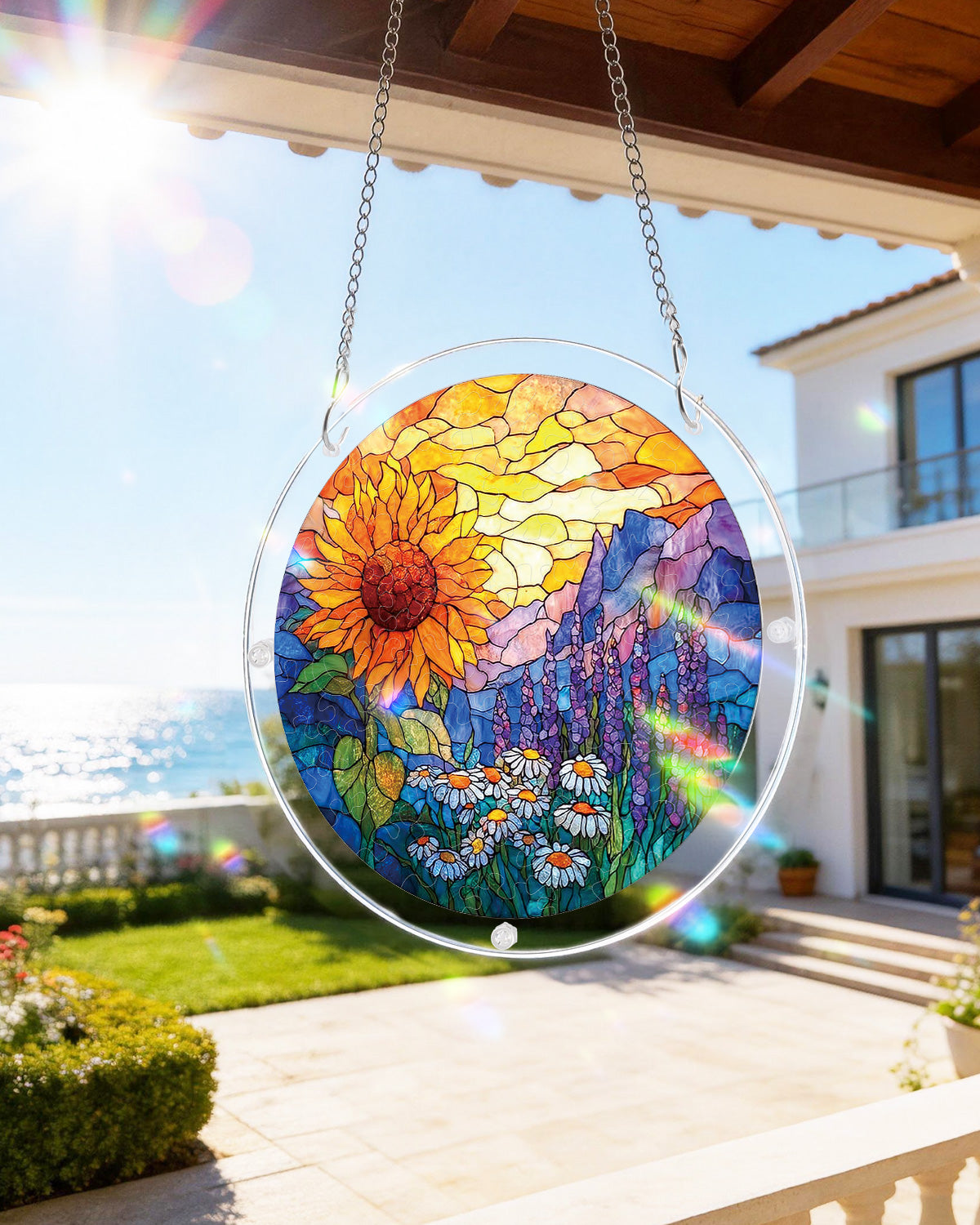 kaayee-suncatcher-puzzle-sunflower-meadow-fensterbild-acryl-small image 6