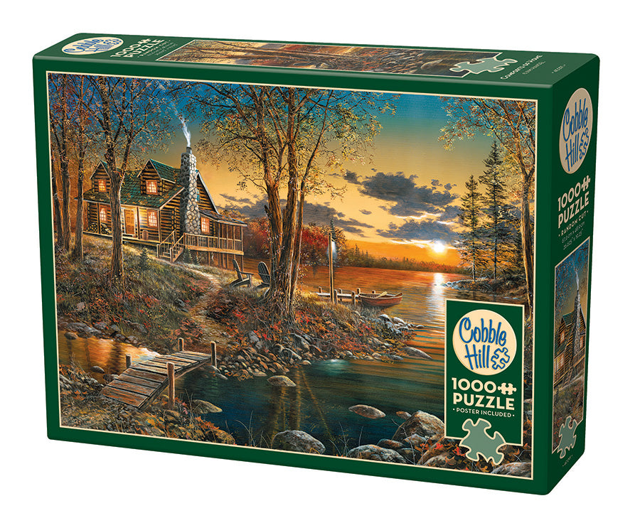 cobble-hill-1000-piece-comforts-of-home-puzzle-herbst-h-tte image 1