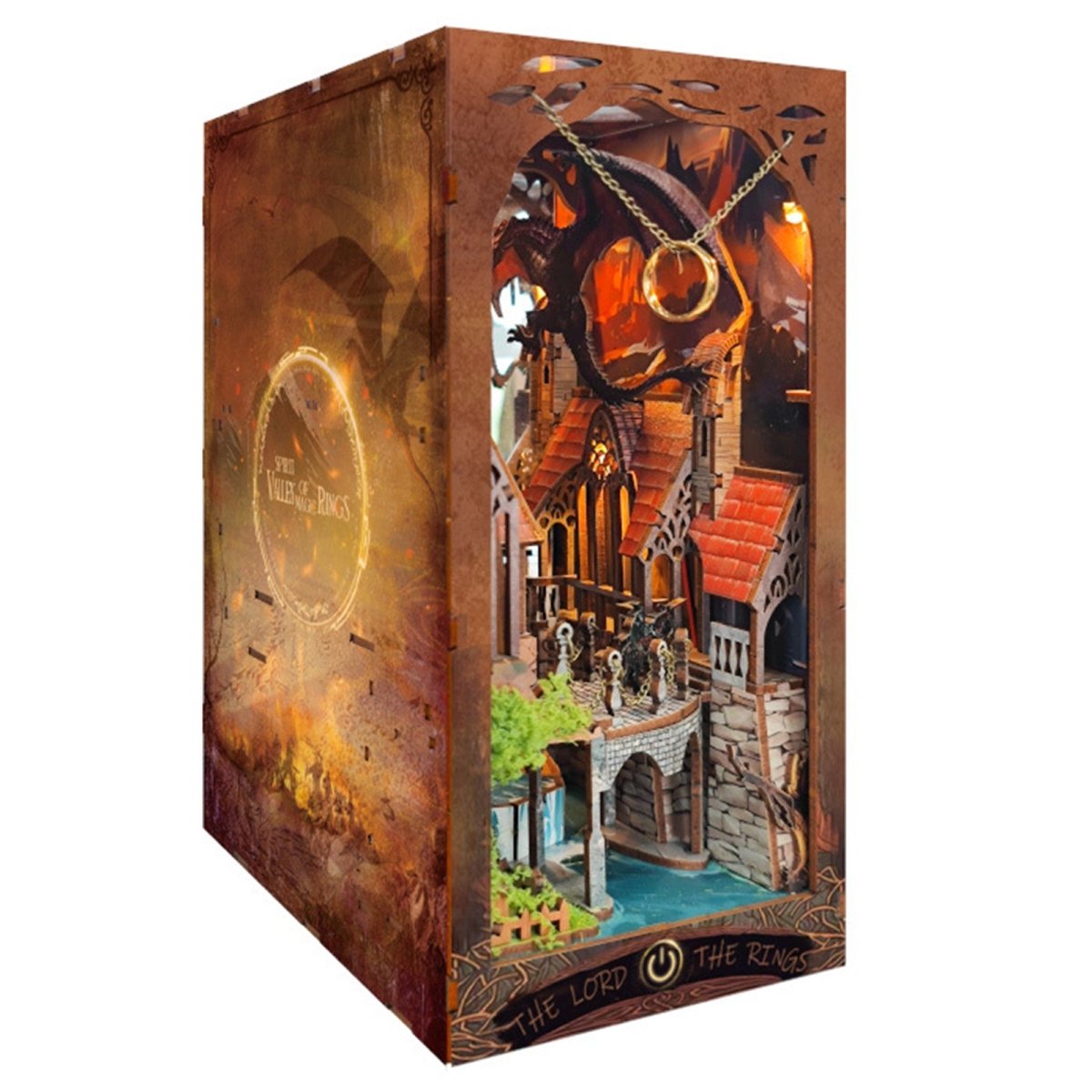 kaayee-book-nook-the-lord-of-the-rings-bausatz-fantasy-led image 1