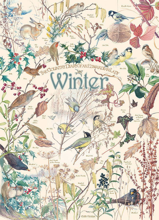 cobble-hill-1000-teile-country-diary-winter-puzzle-v-gel image 2