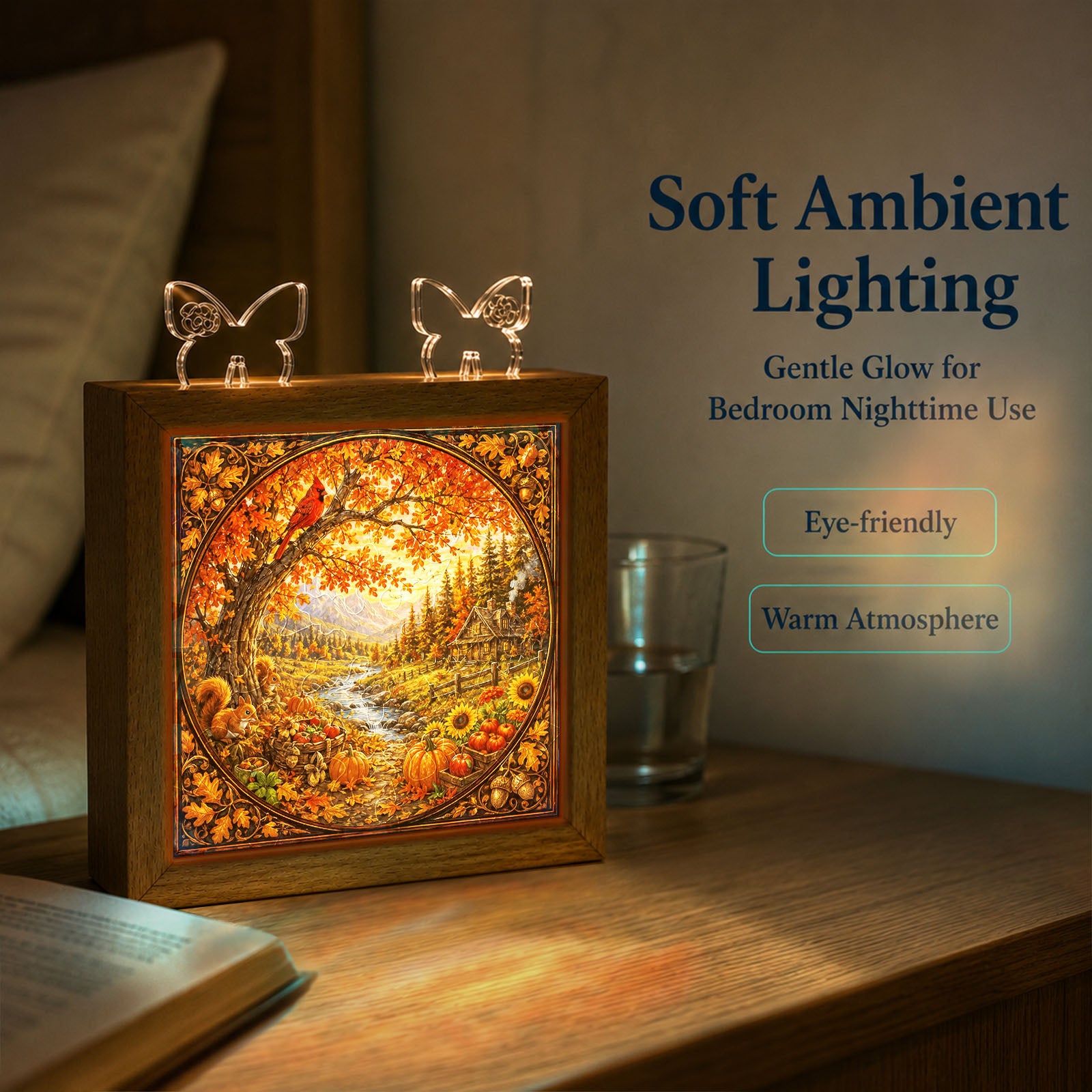 kaayee-night-light-autumn-harvest-acryl-nachtlicht-holzrahmen image 5