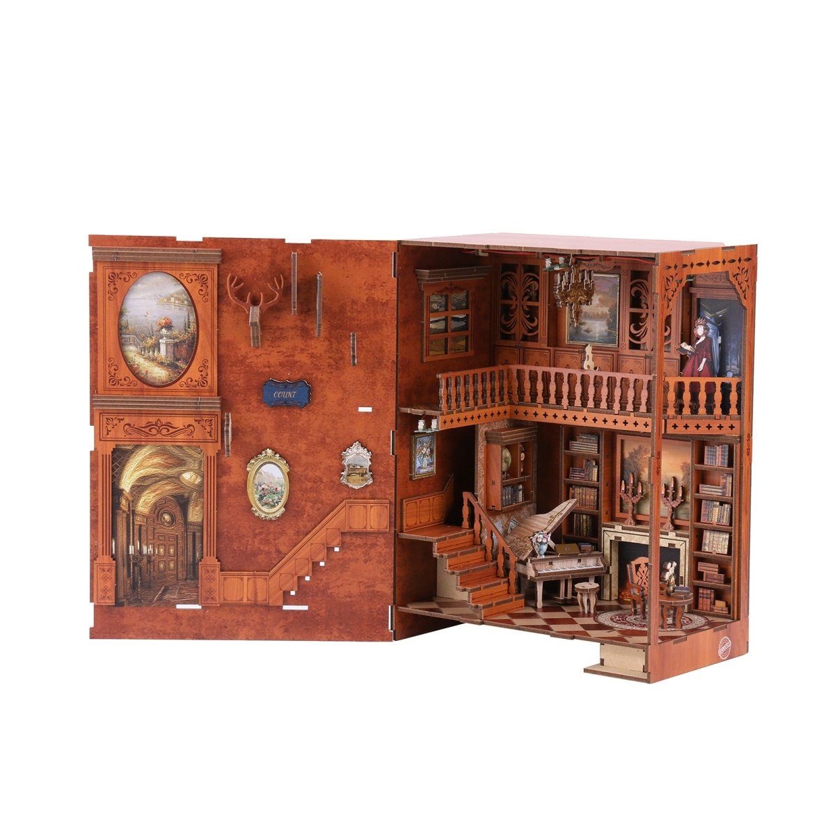 kaayee-grimm-s-house-book-nook-haus-3d-bausatz-mit-licht image 4