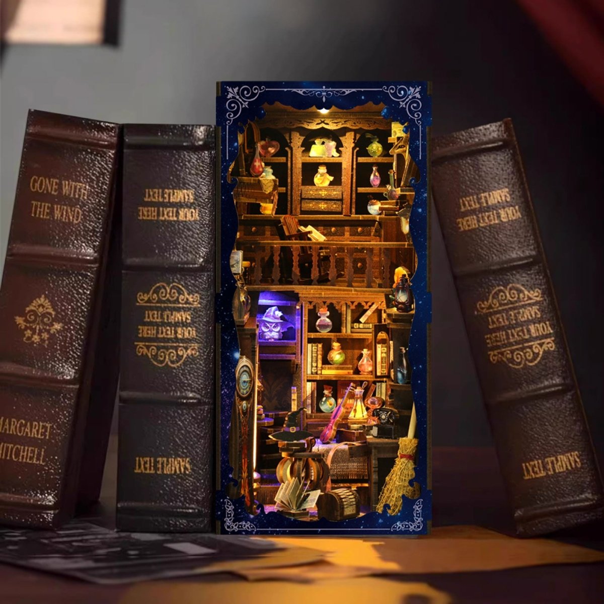 kaayee-book-nook-kit-magic-potion-booknook-zauber-led-deko image 5