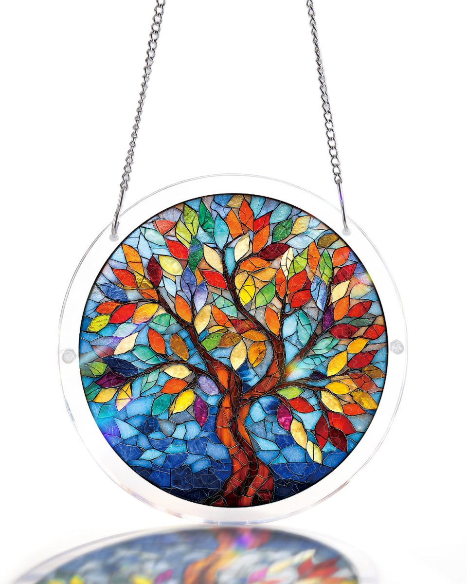 kaayee-suncatcher-puzzle-baum-acrylpuzzle-transparent-large image 1