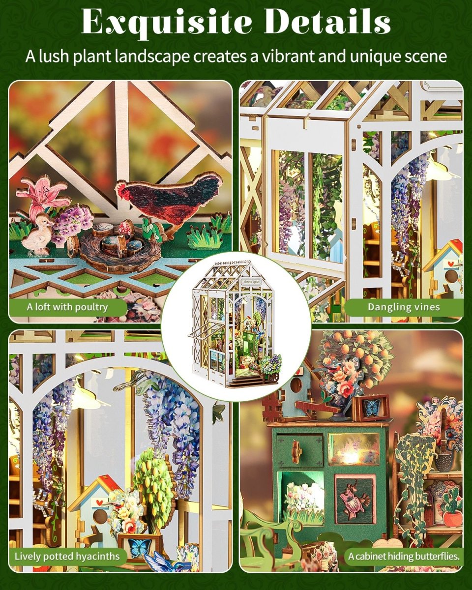 kaayee-book-nook-kit-flower-house-booknook-gew-chshaus-led image 4