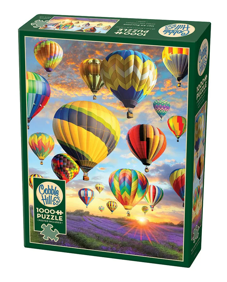 cobble-hill-1000-piece-hot-air-balloons-puzzle-1000-teile-ballone image 1