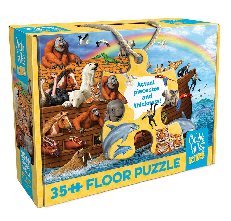 cobble-hill-floor-puzzles-noah-s-ark-bodenpuzzle-35-teile-arche-noah image 1
