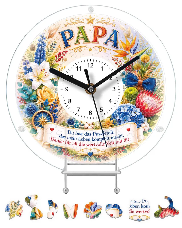 kaayee-clock-kit-f-r-papa-puzzle-uhr-acryl-bausatz-regular image 1