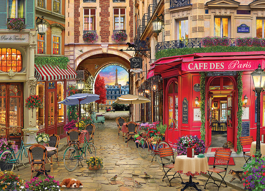 cobble-hill-500-piece-caf-des-paris-puzzle-500-teile-eiffelturm image 2