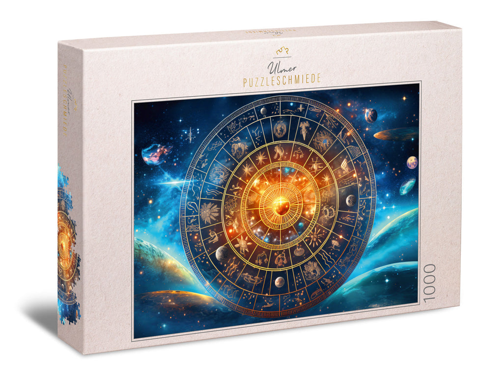 ulmer-puzzleschmiede-zodiaque-puzzle-1000-teile-sternzeichen image 1