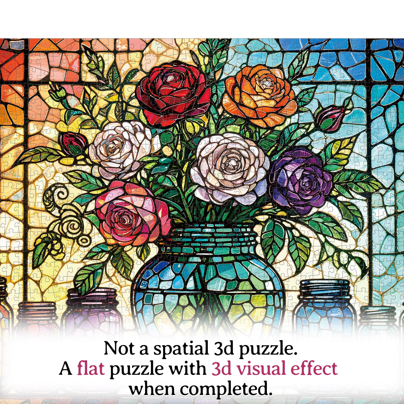 kaayee-cardboard-puzzle-blooming-radiance-1000-teile-standard image 7