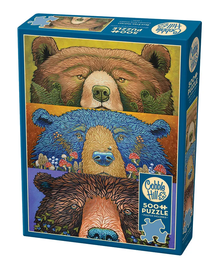 cobble-hill-bear-eyes-harvest-puzzle-500-teile-b-ren image 1