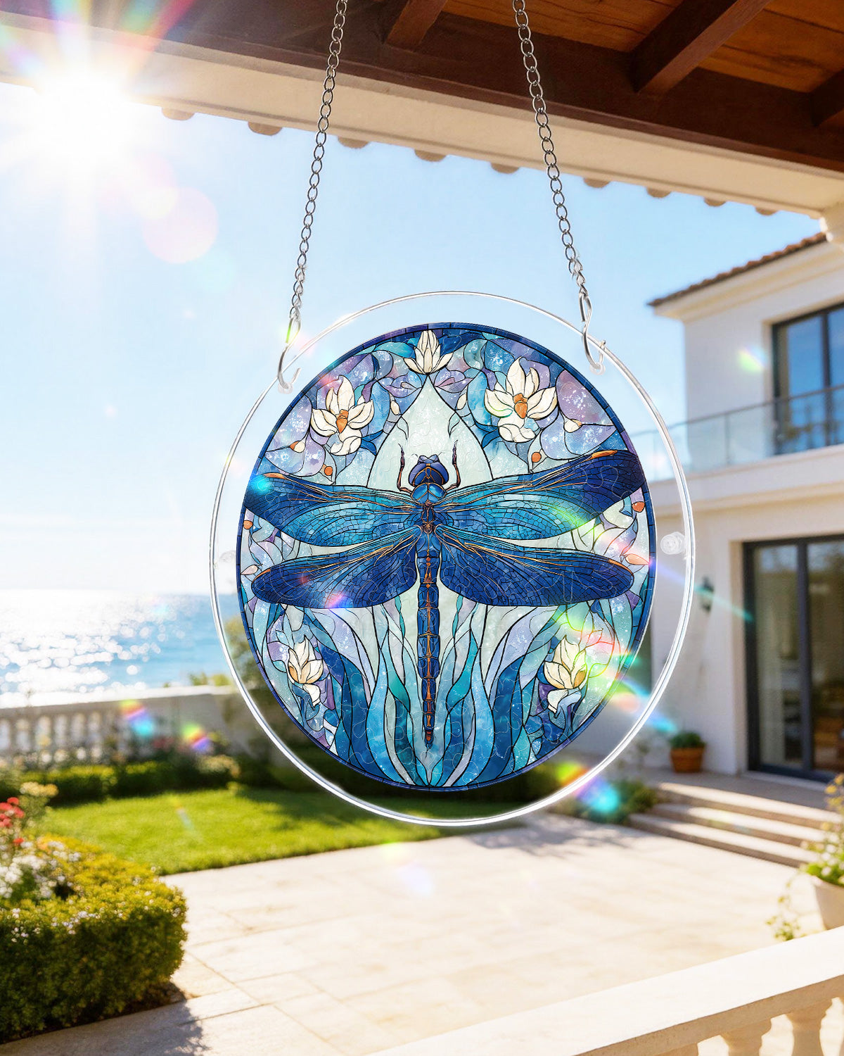 kaayee-suncatcher-puzzle-libelle-acryl-medium-fenster image 6