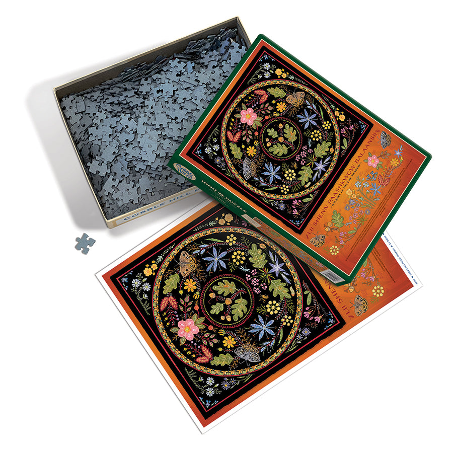 cobble-hill-1000-piece-lii-shenn-puzzle-1000-teile-blumen image 3