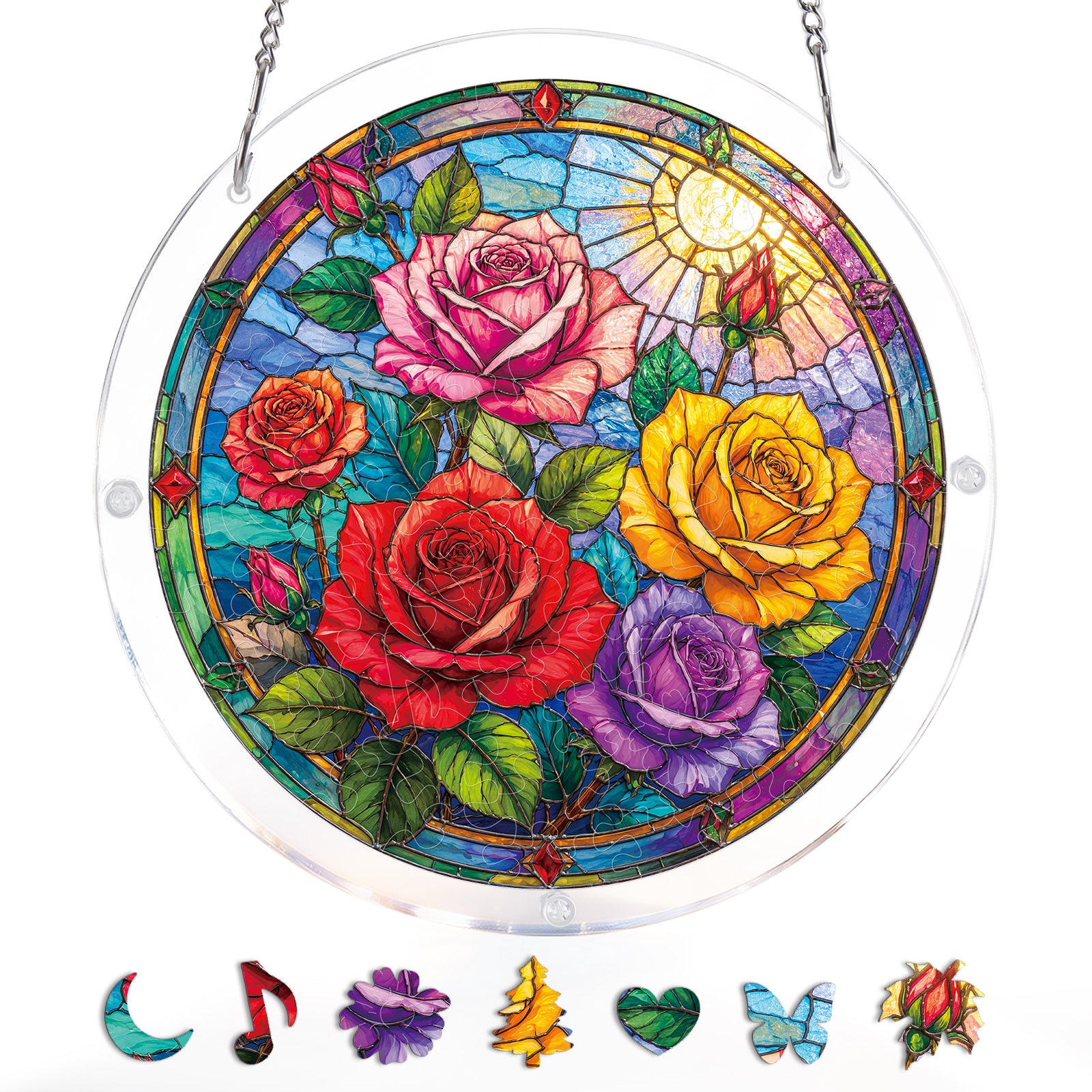 kaayee-suncatcher-puzzle-rose-garden-sonnenf-nger-medium image 3