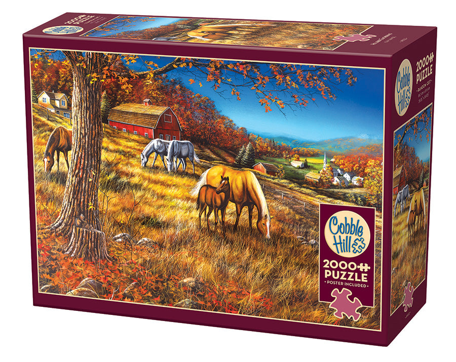 cobble-hill-hillside-gathering-2000-teile-puzzle-herbst image 1