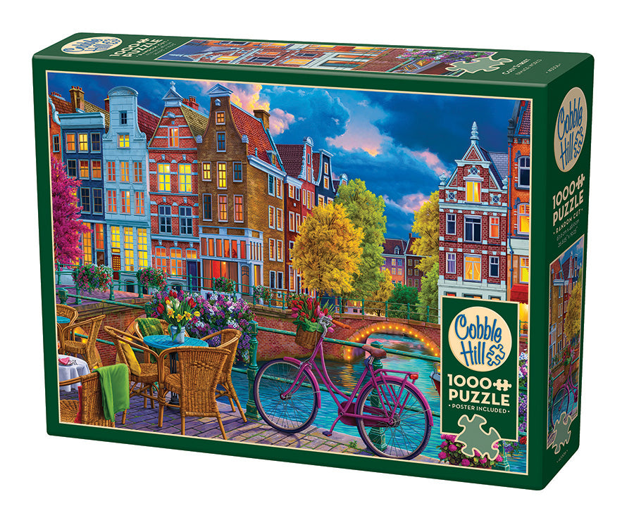 cobble-hill-1000-piece-cozy-street-puzzle-1000-teile-abend image 1